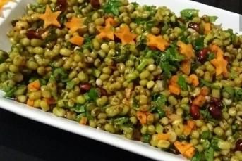 Maş Fasulyesi Salatası (Yedikçe Kilo Verdiren)