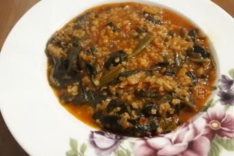 Ispanaklı Sulu Yemek