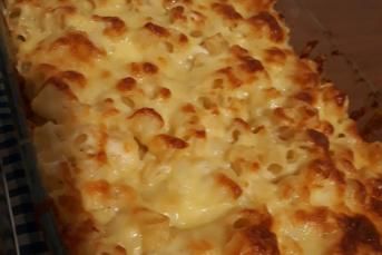 Fırında Beşamel Soslu Makarna Tarifi