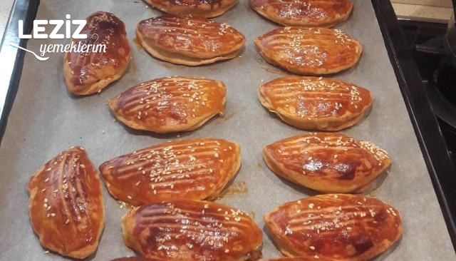 Kabartma Tozlu Nefis Poğaça Leziz Yemeklerim