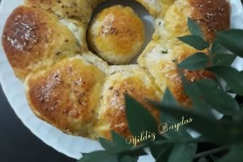 Kek Kalıbında Poğaça Yapımı