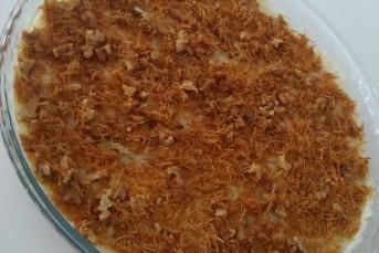 Şahane Kadayıflı Muhallebi