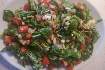 Ekşili Roka Salatası