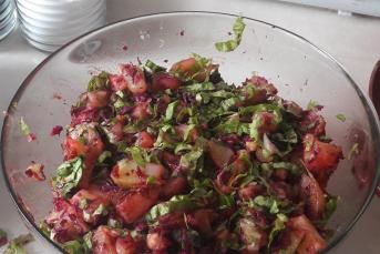 Nohutlu Patates Salatası