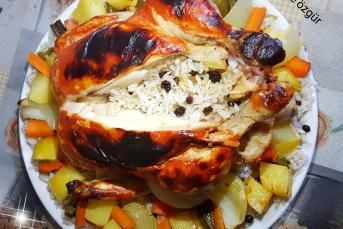 İç Pilavlı Tavuk Dolması