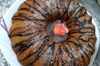 Elmalı Pekmezli Kek