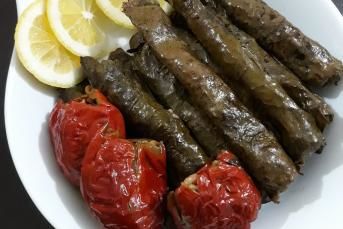 Zeytinyağlı Ebegümeci Sarması