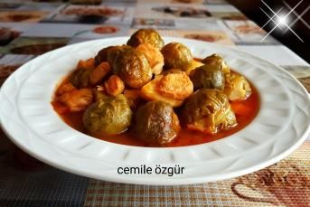 Tavuklu Sebzeli Brüksel Lahanası