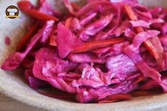 Kırmızı Lahana Turşusu Yapımı