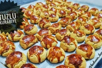 Çok Lezzetli Tuzlu Çay Kurabiyesi