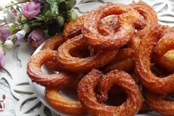 Çıtır Çıtır Ev Yapımı Halka Tatlısı