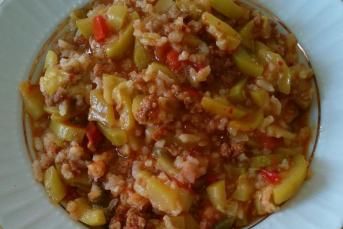 Kıymalı Kabak Yemeği