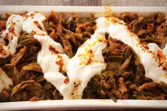 Kurutulmuş Taze Fasulye Kavurması