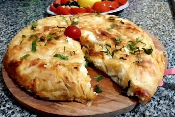 Tavada 2 Yufkayla Su Böreği Tadında Pratik Börek