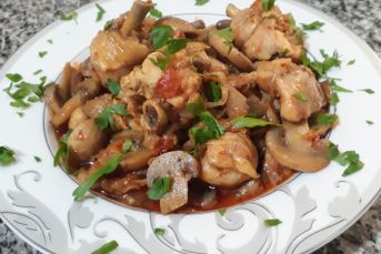 Tavuklu Mantarlı Sote Tarifi