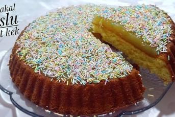 Portakal Soslu Tart Kek Tarifi