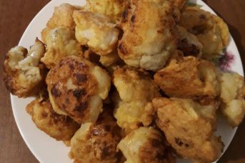 Karnabahar Kızartması (Az Kalorili, Çok Lezzetli)