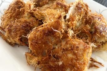 Kadayıftan Tavuk Şinitzel