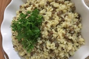 Yeşil Mercimekli Bulgur Pilavı Nasıl Yapılır