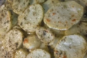 Fırında Naneli Patates