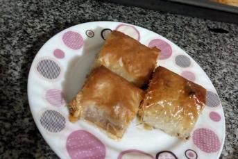 Baklavalık Yufka İle Kadayıf Sarma