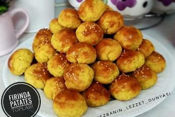 Fırında Patates Topları (Düşes Patates)