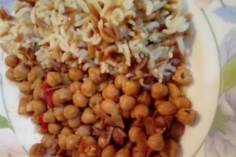 Düdüklüde Etli Nohut Yemeği