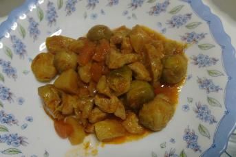 Tavuklu Brüksel Lahanası