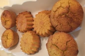 Muffin Kalıbında Mısır Ekmeği