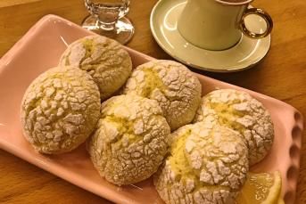 Limonlu Çatlak Kurabiye (Tam Ölçü)