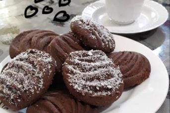 Enfes Çikolata Pudingli Kurabiye