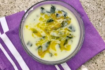 Terbiyeli Ispanak Çorbası Tarifi