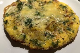 Tadı Nefis Patatesli Omlet