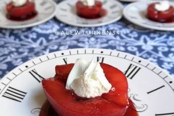 Gıda Boyası Kullanmadan Kıpkırmızı Ayva Tatlısı