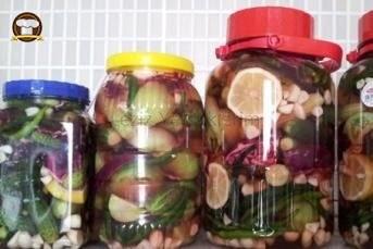 Ev Yapımı Karışık Turşu