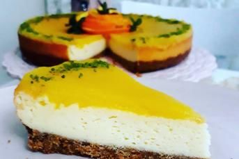 Portakallı Cheseecake