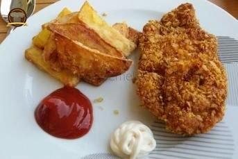 Mısır Gevrekli Tavuk Şinitzel