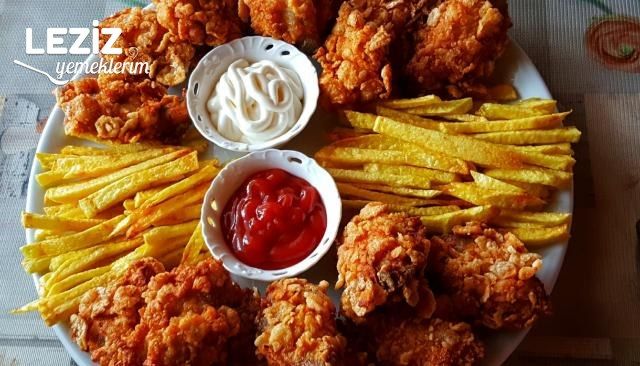 Ev Yapımı Kanat Kfc Tarifi - Leziz Yemeklerim