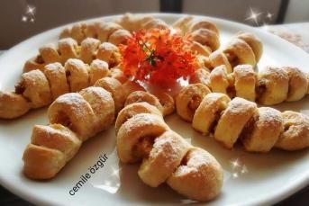 Tahinli Elmalı Kurabiye