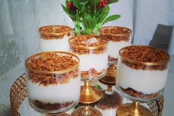 Kupta Kadayıflı Muhallebi Tarifi