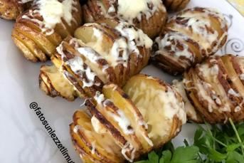 Baharatlı Kaşarlı Bebek Patatesler