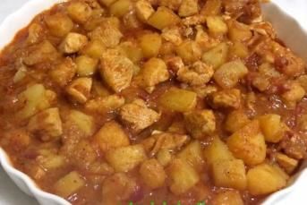 Tavuklu Patates Yemeği Tarifi