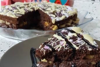 Muzlu Damla Çikolatalı Pasta