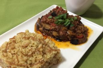 Kıymalı Patlıcan Oturtma