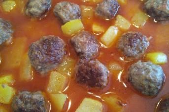 Fırında Nefis Patatesli Köfte