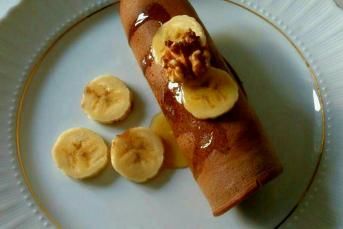 Çikolatalı Muzlu Krep