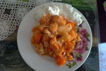 Tencerede Bulgurlu Karnabahar