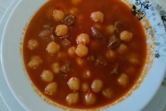 Etli Nohut Yemeği Yapımı