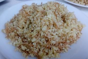 Tel Şehriye İle Bulgur Pilavı