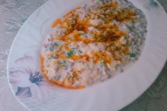 Yoğurtlu Yeşil Mercimekli Doyurucu Salata